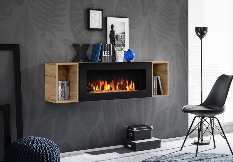 FIRE FIREPLACE CABINET